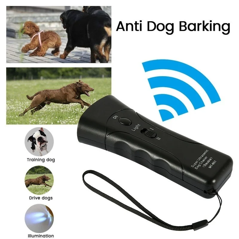 Anti Barking Handheld Ultrasonic Dog Trainer Device - Electronic Dog Deterrent/Training Tool/Stop Barking-1PACK
Anti Barking Handheld Ultrasonic Dog Trainer Device - Electronic Dog Deterrent/Training Tool/Stop Barking-1PACK