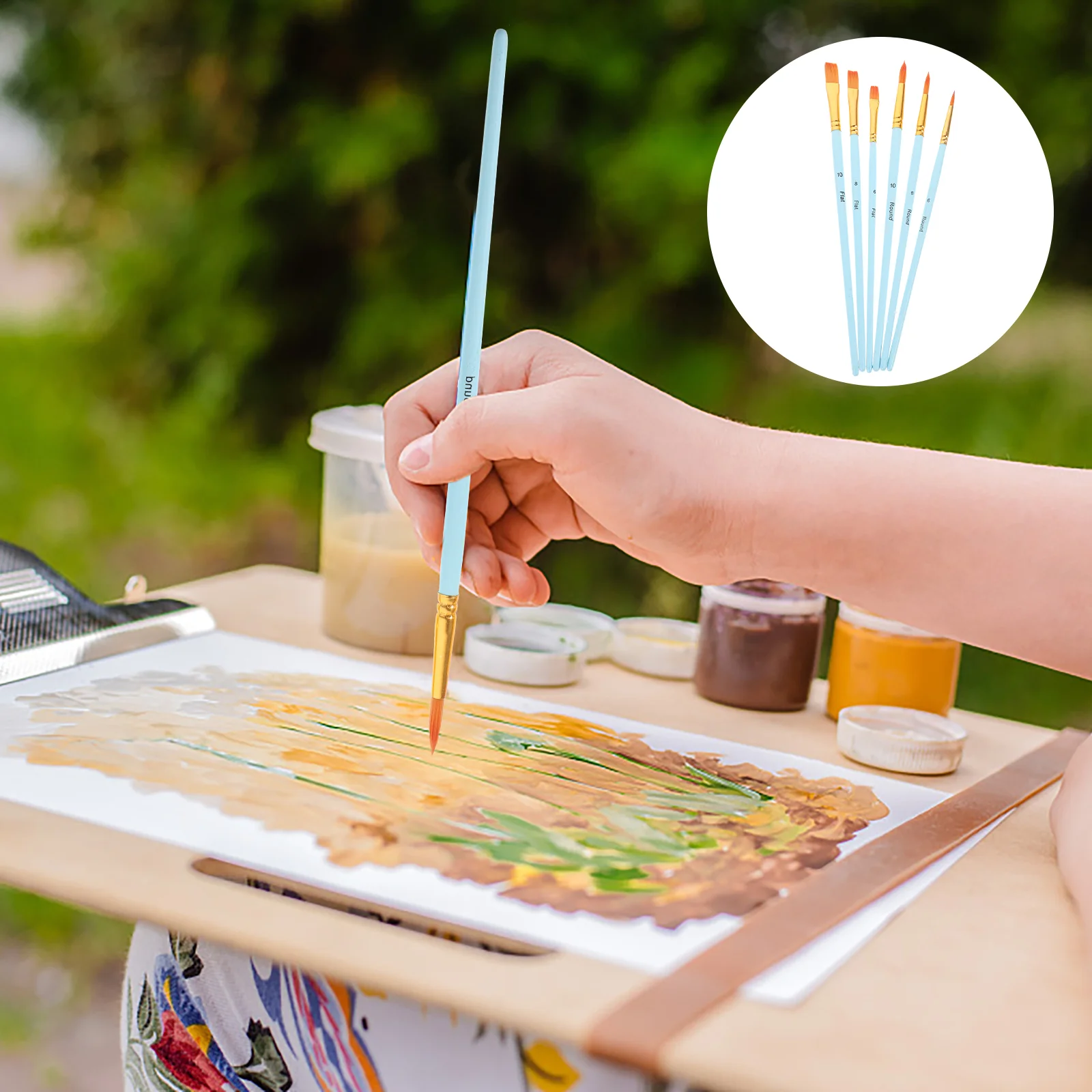 6Pcs Reusable Small Paintbrushes Brush Brushes Brushes For Painting for Beginner Artist Painting
6Pcs Reusable Small Paintbrushes Brush Brushes Brushes For Painting for Beginner Artist Painting