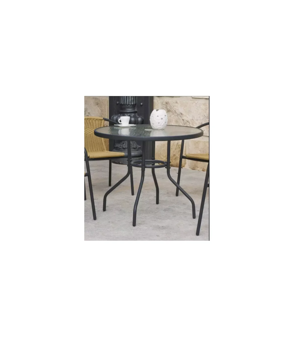 Outdoor tables table terrace garden steel Sulam-70 in anthracite finish 70 cm (width) 75 cm (height)
Outdoor tables table terrace garden steel Sulam-70 in anthracite finish 70 cm (width) 75 cm (height)