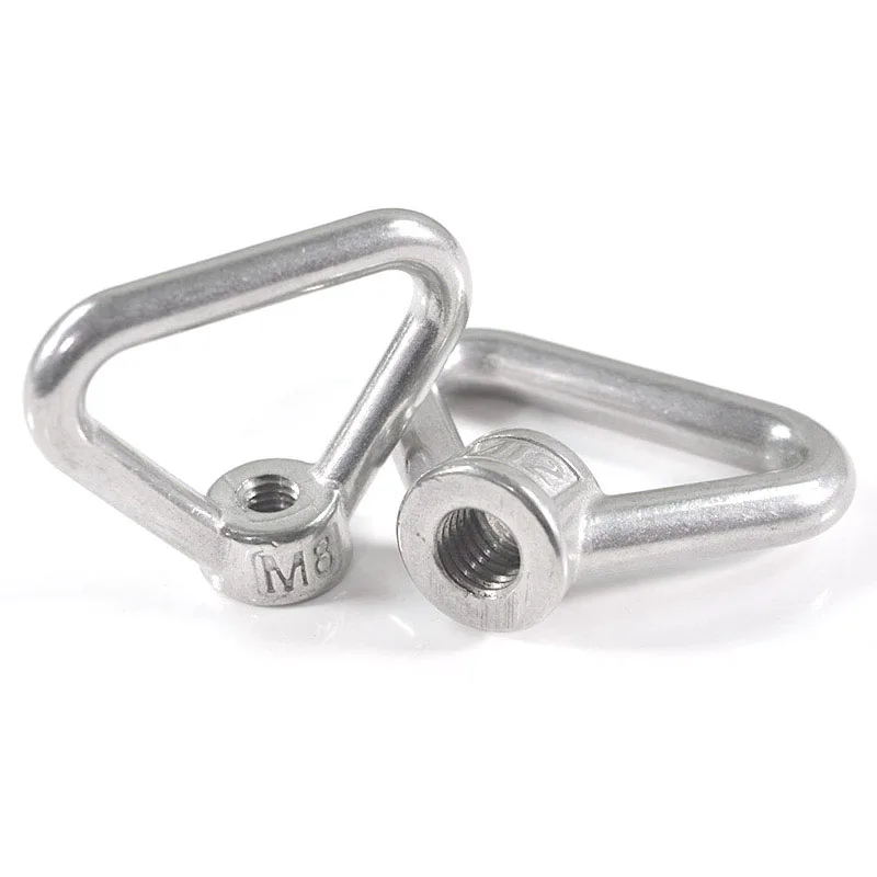 1pcs 304 Stainless Steel Triangle Lifting Eye Nuts Lifting Eye Nut Ring Nut Thread Triangle Rings Nut M8 M10 M12 M14 M16 M20 M24
1pcs 304 Stainless Steel Triangle Lifting Eye Nuts Lifting Eye Nut Ring Nut Thread Triangle Rings Nut M8 M10 M12 M14 M16 M20 M24
