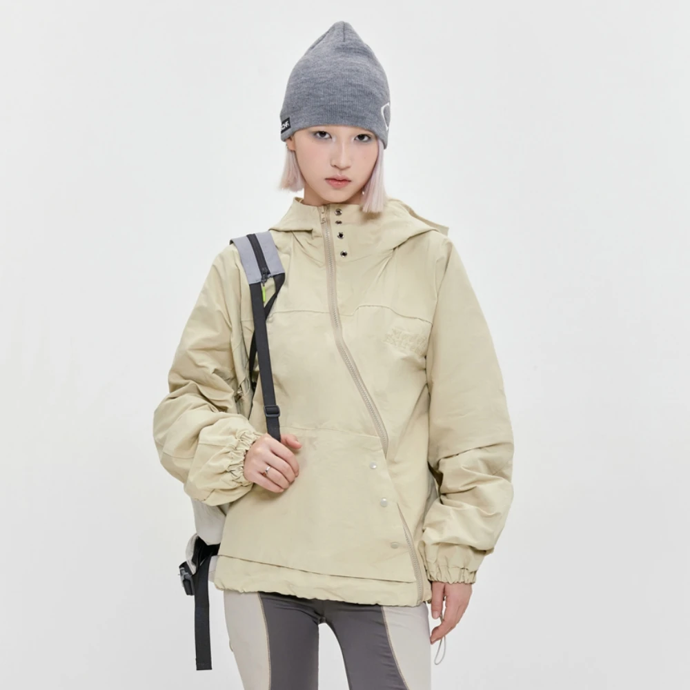 Designer Zipper Pure Color Women's Windbreakers with Front Pocket Zip Up Loose Waterproof Trench Coats Streetwear for Men Women
Designer Zipper Pure Color Women's Windbreakers with Front Pocket Zip Up Loose Waterproof Trench Coats Streetwear for Men Women