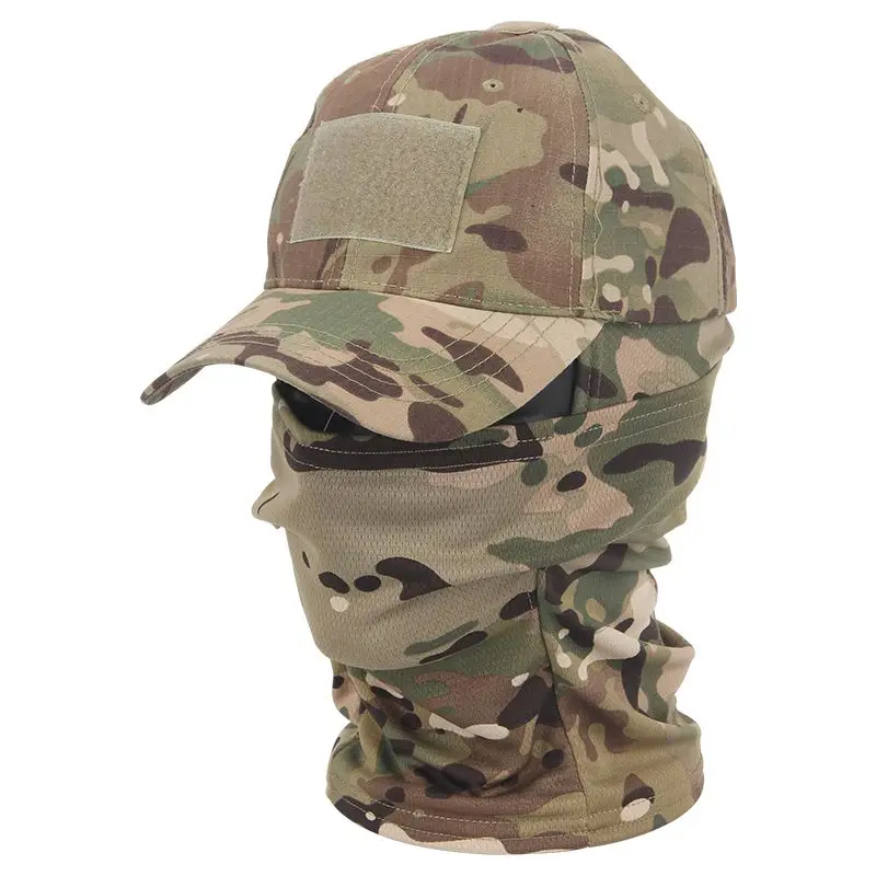Camouflage Baseball Cap Mask Set Outdoor Mountaineering Camping Fishing Sun Protection Wind Breathable Shade Fast Drying Sports
Camouflage Baseball Cap Mask Set Outdoor Mountaineering Camping Fishing Sun Protection Wind Breathable Shade Fast Drying Sports