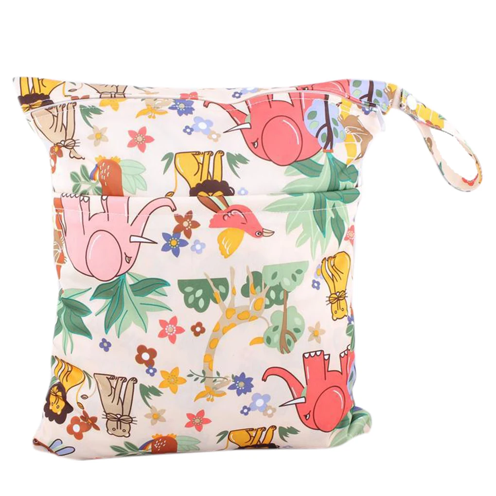 28*36cm Printed Dual Pocket Diaper Bag Waterproof Wet Bag Baby Nappy Bags Laundry Bag For Baby Cloth Diaper
28*36cm Printed Dual Pocket Diaper Bag Waterproof Wet Bag Baby Nappy Bags Laundry Bag For Baby Cloth Diaper