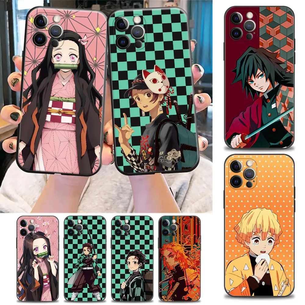 Cartoon Anime Demon Slayer Phone Case for iPhone 5 6 7 8 Plus SE 3 2020 2022 11 12 13 Pro Xs Max Mini XR X Soft Silicone Cover
Cartoon Anime Demon Slayer Phone Case for iPhone 5 6 7 8 Plus SE 3 2020 2022 11 12 13 Pro Xs Max Mini XR X Soft Silicone Cover