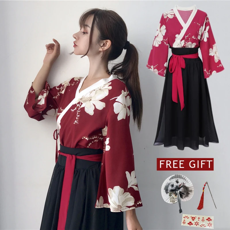 Retro Japanese Style Vintage Haori Kawaii Girls Women Foral Kimono Dress for Party Yukata Asian Clothes Skirts Vestidos Hanfu
Retro Japanese Style Vintage Haori Kawaii Girls Women Foral Kimono Dress for Party Yukata Asian Clothes Skirts Vestidos Hanfu