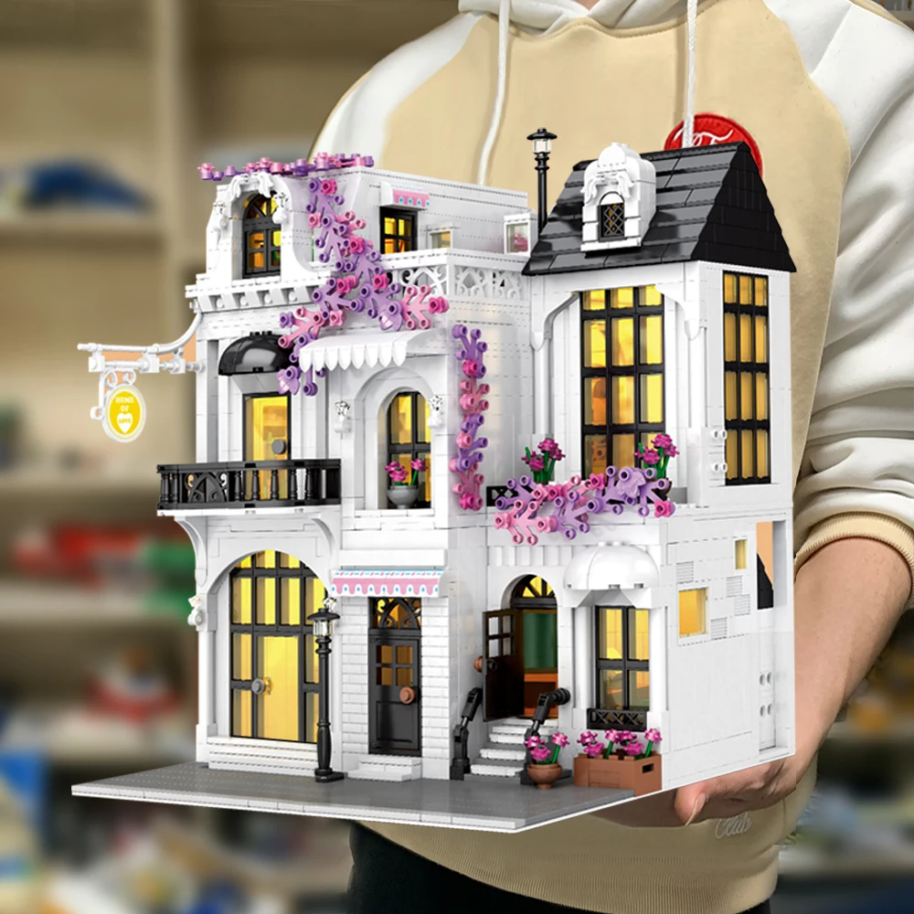 Creative Expert Ideas Street View Europe Garden Street 2053Pcs Moc Modular Brick Building Block House Model Toy Garden Center
Creative Expert Ideas Street View Europe Garden Street 2053Pcs Moc Modular Brick Building Block House Model Toy Garden Center