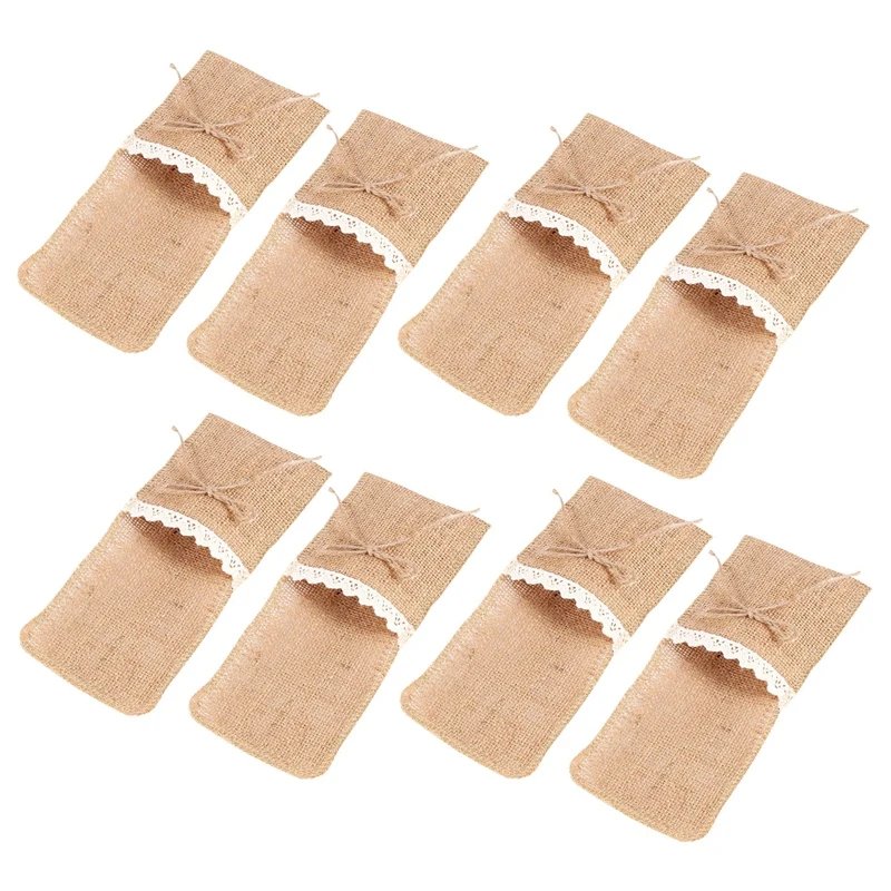 80PCS Country Wedding Table Silverware Holder Natural Burlap Cutlery Pockets Fork Pockets Rustic Wedding Decoration
80PCS Country Wedding Table Silverware Holder Natural Burlap Cutlery Pockets Fork Pockets Rustic Wedding Decoration