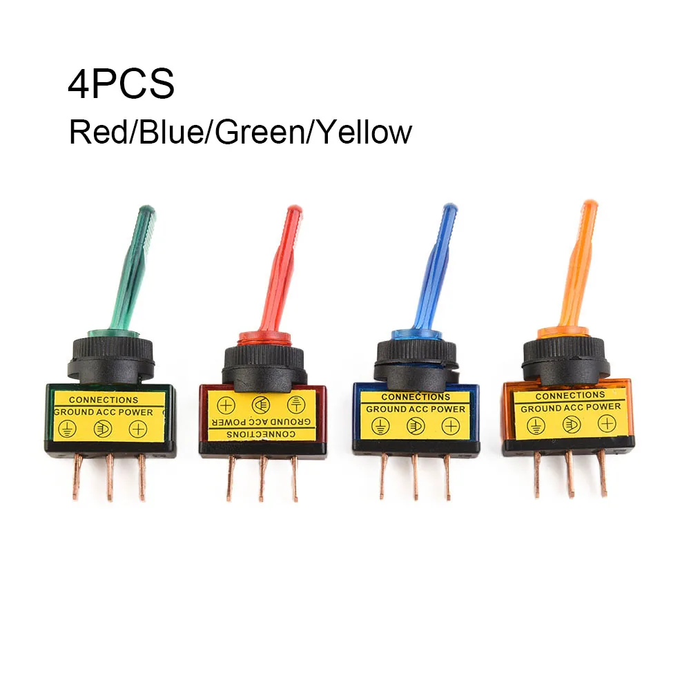 4pcs Rocker Switches Toggle Rocker Switches 12V DC 3 Pins Interior Replacement Parts Interior Replacement Parts
4pcs Rocker Switches Toggle Rocker Switches 12V DC 3 Pins Interior Replacement Parts Interior Replacement Parts