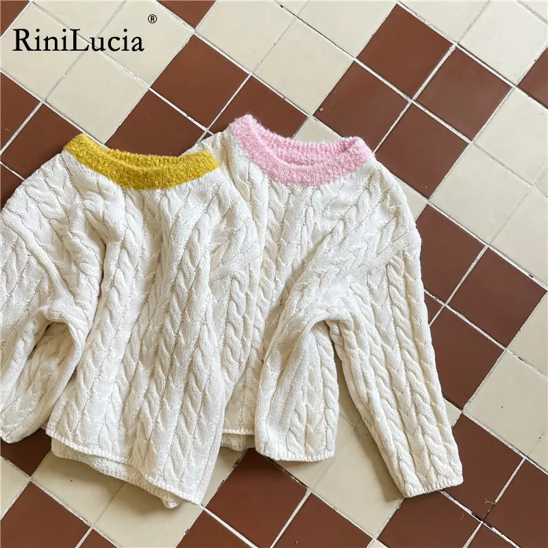 RiniLucia 2022 Kids Sweater New Autumn Winter Baby Girls Knitted Pullovers Sweaters Patchwork Girls Children Cute Tops Sweater
RiniLucia 2022 Kids Sweater New Autumn Winter Baby Girls Knitted Pullovers Sweaters Patchwork Girls Children Cute Tops Sweater