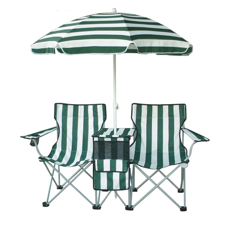 Metal Material Double seat Folding camping chair with umbrella outdoor folding double beach chair
Metal Material Double seat Folding camping chair with umbrella outdoor folding double beach chair