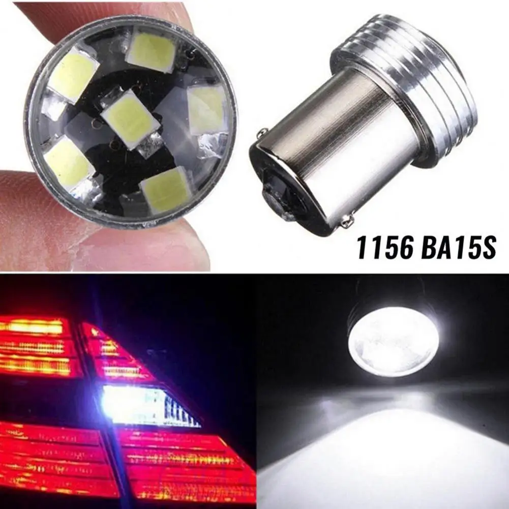 Brake Light Bulb 1156 2835 6SMD High Power White Light Super Bright LED Light Bulb Signal Lamp Car Accessories FOR CAR
Brake Light Bulb 1156 2835 6SMD High Power White Light Super Bright LED Light Bulb Signal Lamp Car Accessories FOR CAR