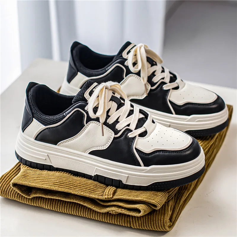 Fashion Breathable Sneakers for Men Mixed Color Harajuku Style Trendy Skateboard Shoes Luxury Designers Vintage Walking Shoes
Fashion Breathable Sneakers for Men Mixed Color Harajuku Style Trendy Skateboard Shoes Luxury Designers Vintage Walking Shoes