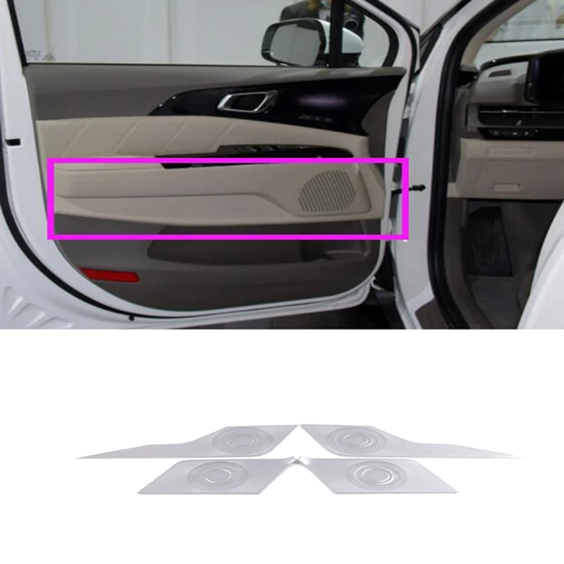 For Kia Carnival KA4 2021 2022 Car Door Speaker Loudspeaker Pad Cover Sticker Trim
For Kia Carnival KA4 2021 2022 Car Door Speaker Loudspeaker Pad Cover Sticker Trim