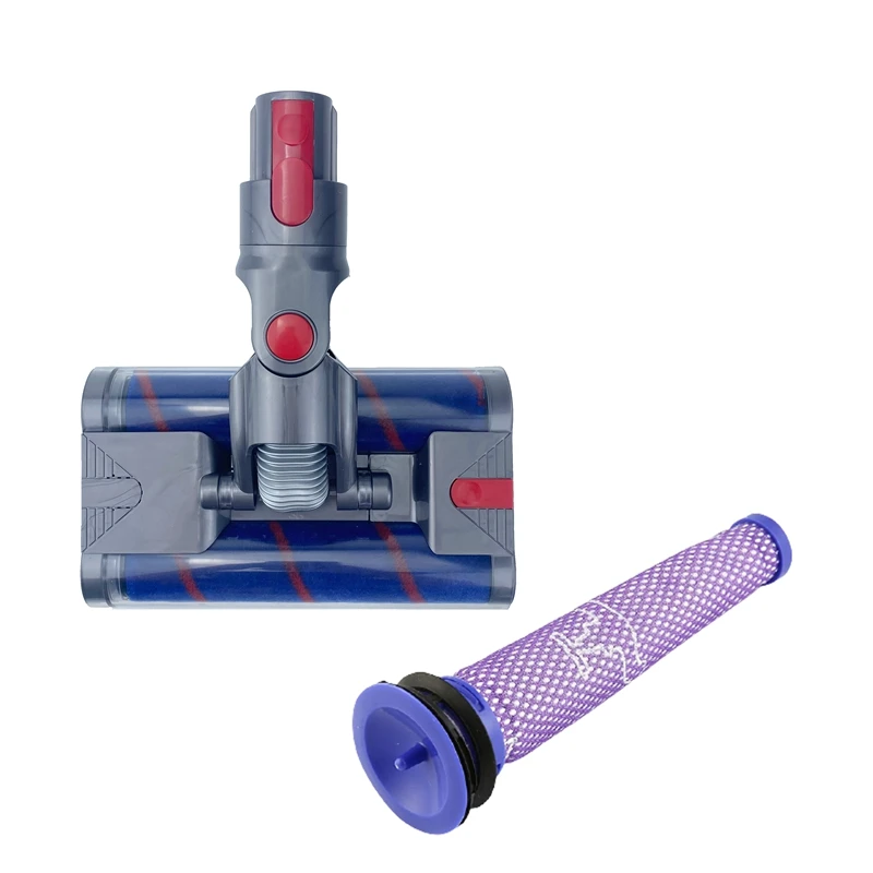 Replacement For Dyson V7 V8 Hand-Held Vacuum Cleaner Spare Roller Carpet Mite Removal Brush + Filter
Replacement For Dyson V7 V8 Hand-Held Vacuum Cleaner Spare Roller Carpet Mite Removal Brush + Filter