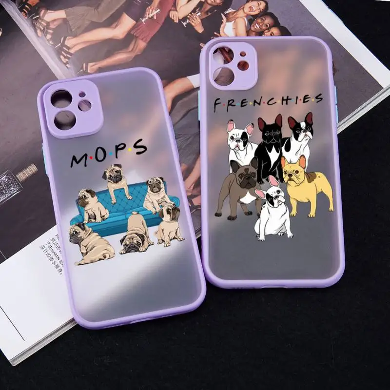 Cute Pug Bulldog dog pet Phone Case matte transparent For iphone 7 8 11 12 13 plus mini x xs xr pro max cover
Cute Pug Bulldog dog pet Phone Case matte transparent For iphone 7 8 11 12 13 plus mini x xs xr pro max cover