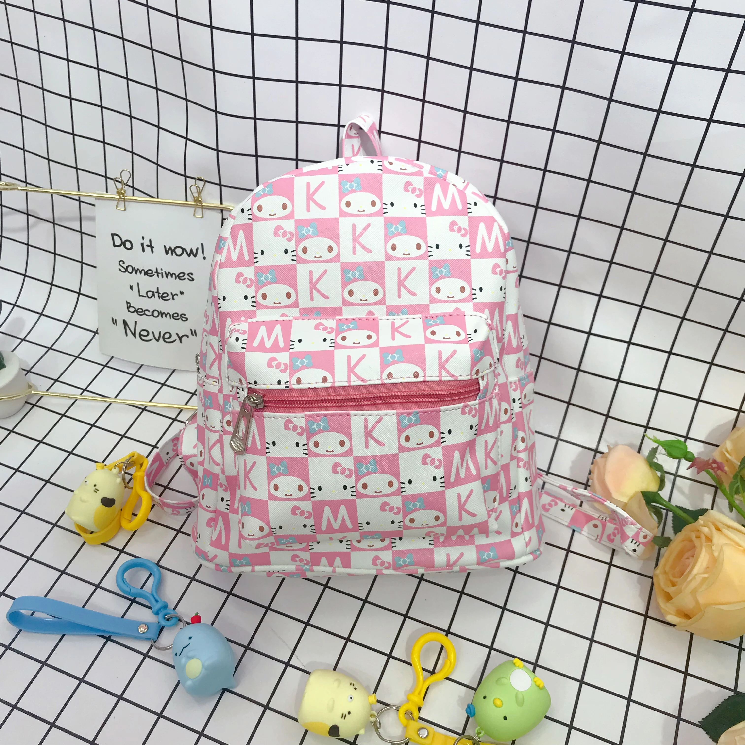 Kawaii Hello Kitty Sanrio Backpack bag Cute Schoolbags for Teenagers Travedl Rucksack Mini Children School Bag Backpacks Cartoon
Kawaii Hello Kitty Sanrio Backpack bag Cute Schoolbags for Teenagers Travedl Rucksack Mini Children School Bag Backpacks Cartoon