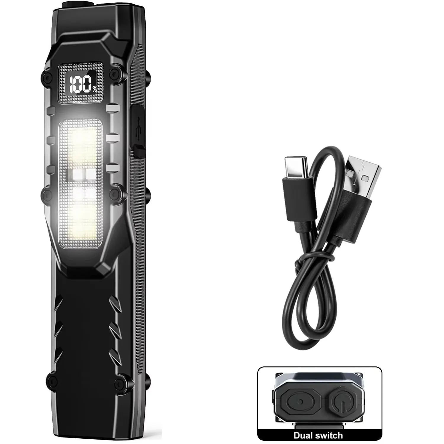 Тактический фонарик YEMAO eDC 1100LM
Тактический фонарик YEMAO eDC 1100LM