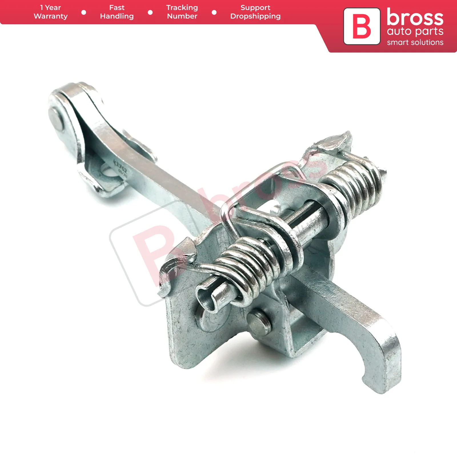 Bross BDP726 Front Door Hinge Stop Check Strap Limiter 4408993; 91166561 for Vivaro; Primastar Bus/Box; Trafic MK2 Bus/Box
Bross BDP726 Front Door Hinge Stop Check Strap Limiter 4408993; 91166561 for Vivaro; Primastar Bus/Box; Trafic MK2 Bus/Box