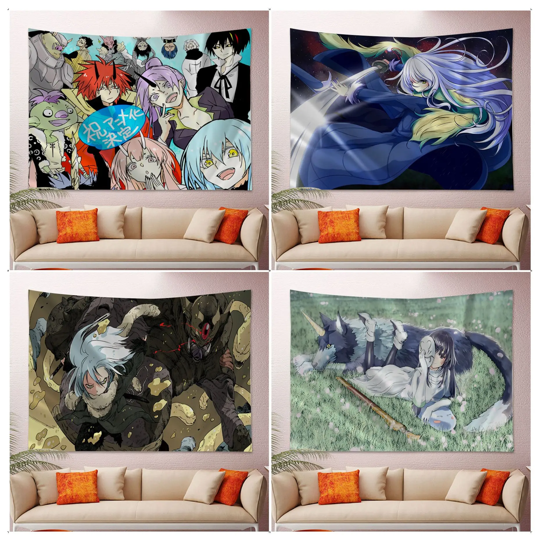 That Time I Got Reincarnated As A Slime Tapestry Art Printing Bohemian Wall Tapestries Mandala Japanese Tapestry
That Time I Got Reincarnated As A Slime Tapestry Art Printing Bohemian Wall Tapestries Mandala Japanese Tapestry