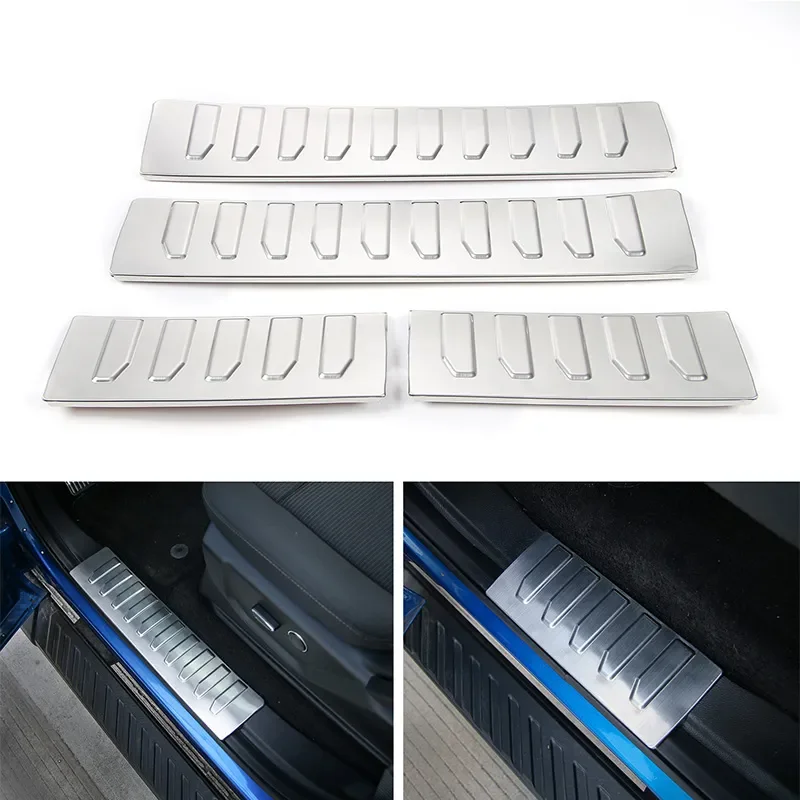Inner Entry Guard Threshold Decoration Bar Stainless Steel Car Interior Accessories Fit For Ford F150 2015-2016
Inner Entry Guard Threshold Decoration Bar Stainless Steel Car Interior Accessories Fit For Ford F150 2015-2016