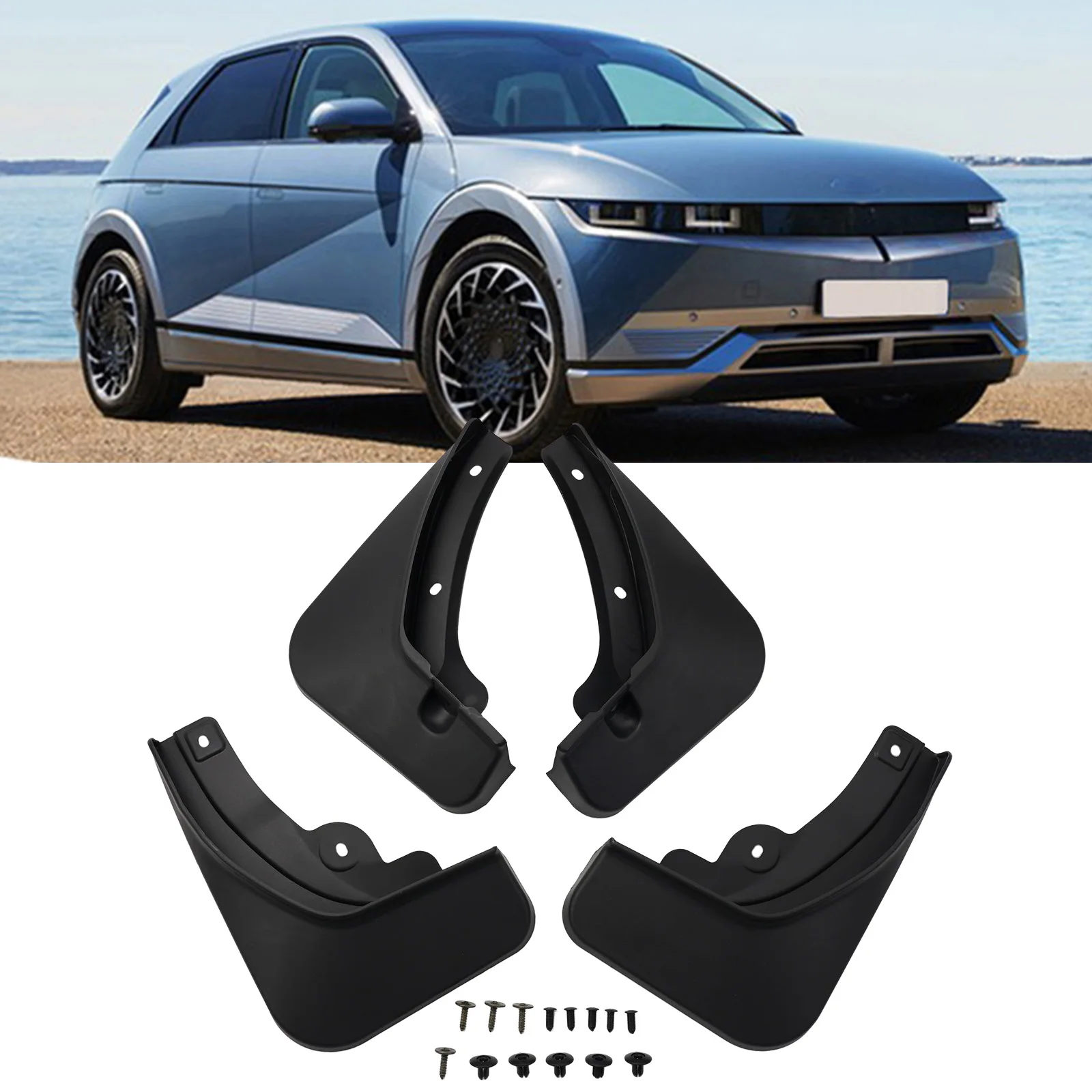 Brand New Car Protection Tools High Quality Auto Accessories Car Splash Guards Protection Safety Driving 4Pcs Black
Brand New Car Protection Tools High Quality Auto Accessories Car Splash Guards Protection Safety Driving 4Pcs Black