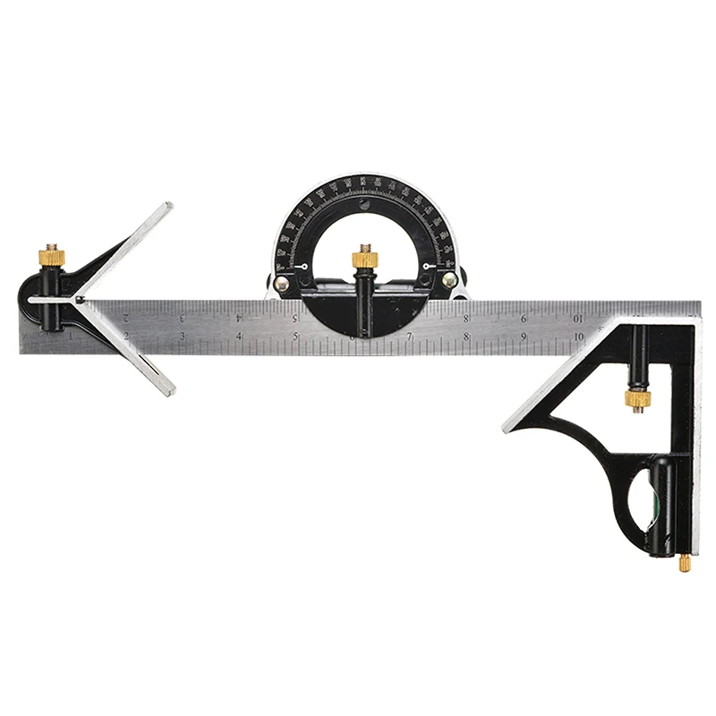 12 inch Stainless Steel Tri- Square Angle Ruler Combination Measuring Tool 30.5cm x 11.5cm For Machinist
12 inch Stainless Steel Tri- Square Angle Ruler Combination Measuring Tool 30.5cm x 11.5cm For Machinist