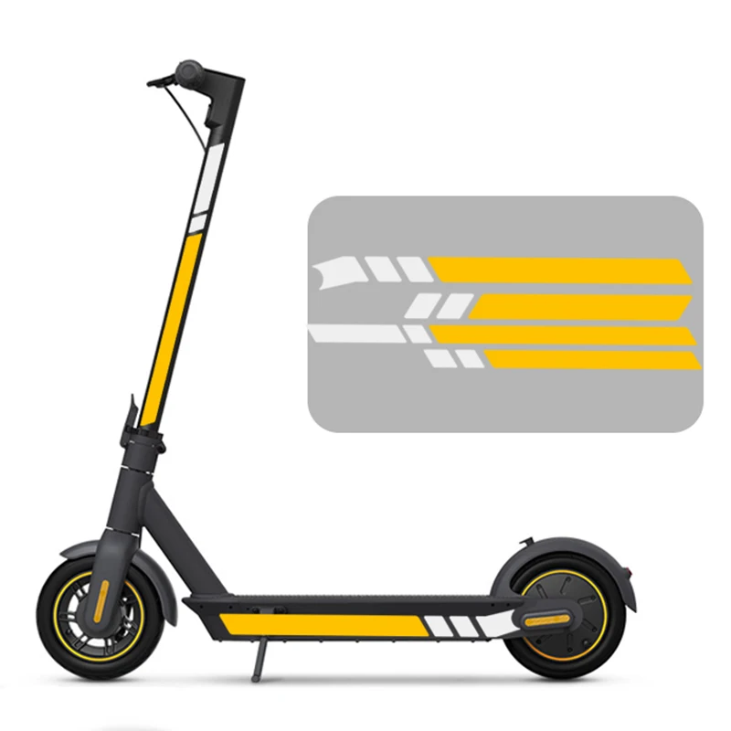 Отражатель для электроскутера Xiaomi MaxG30 Ninebot, ПВХ светоотражающие наклейки, аксессуары для ночной безопасности, 1 комплект
Отражатель для электроскутера Xiaomi MaxG30 Ninebot, ПВХ светоотражающие наклейки, аксессуары для ночной безопасности, 1 комплект