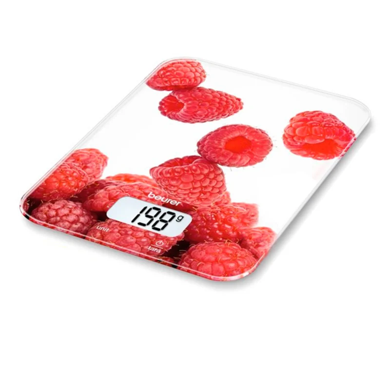 

Цифровые кухонные весы bсохраненные Ks 19 Berry, 5 кг, бело-красные, 5 кг