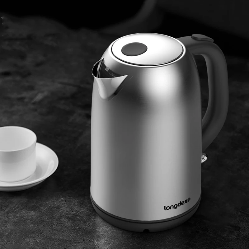 220V Electric Kettle 1800W High Power Fast Heating Water Boiler 1.7L Capacity Fully Stainless Steel Teapot Coffee Pot For Home
220V Electric Kettle 1800W High Power Fast Heating Water Boiler 1.7L Capacity Fully Stainless Steel Teapot Coffee Pot For Home