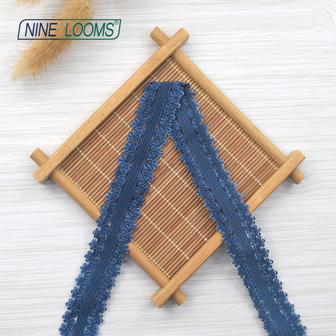 NINE LOOMS 3/4" 20mm Picot Loop Crown Frilly Ribbon Fold Over Spandex Elastic Spandex Band Sewing Garment Accessory 50 100 Yard
NINE LOOMS 3/4" 20mm Picot Loop Crown Frilly Ribbon Fold Over Spandex Elastic Spandex Band Sewing Garment Accessory 50 100 Yard