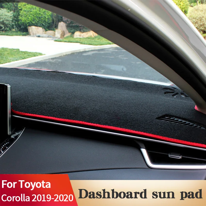 Car Dashboard Cover Dash Mat For Toyota Corolla 2019-2020 Sun Shade Pad Carpet Anti-UV Car-Styling Interior Accessories
Car Dashboard Cover Dash Mat For Toyota Corolla 2019-2020 Sun Shade Pad Carpet Anti-UV Car-Styling Interior Accessories