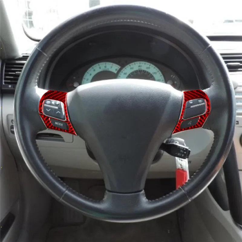 Car Interior Steering Wheel Trim Red Carbon Fiber Stickers For TOYOTA CAMRY 07-11 With AUTOMATIC TRANSMISSION
Car Interior Steering Wheel Trim Red Carbon Fiber Stickers For TOYOTA CAMRY 07-11 With AUTOMATIC TRANSMISSION