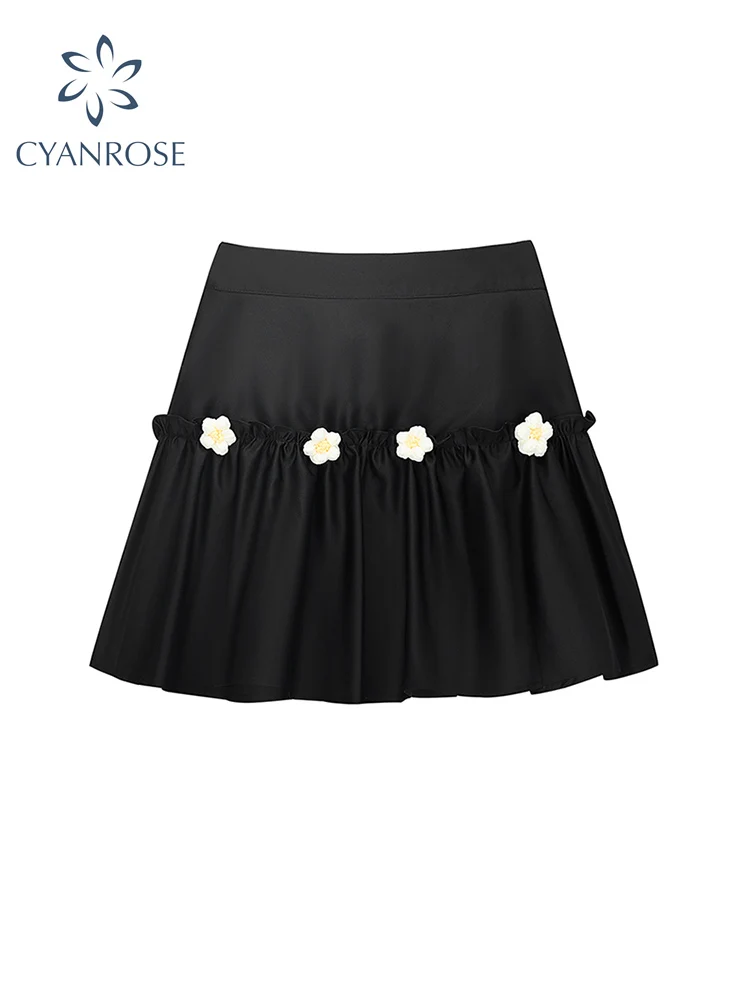 2022 Streetwear A-line Skirt Women Harajuku Korean Y2k E-girl High Waist Floral Mini Skirt Black Dark Gothic Punk Female Fashion
2022 Streetwear A-line Skirt Women Harajuku Korean Y2k E-girl High Waist Floral Mini Skirt Black Dark Gothic Punk Female Fashion