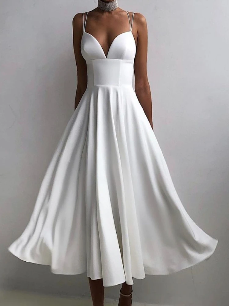 2023 New Summer Fashion V-Neck Sexy Dress Women's Dresses High Waist Slim Solid Strap Female Dress Party Dress Women Clothing
2023 New Summer Fashion V-Neck Sexy Dress Women's Dresses High Waist Slim Solid Strap Female Dress Party Dress Women Clothing