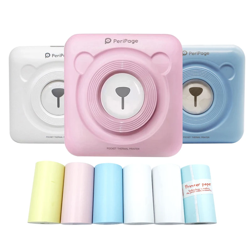 Peripage photo printer Smart Pocket thermal printer Bluetooth Mini Label Memo text 58mm Wireless Study Office Android IOS USB A6
Peripage photo printer Smart Pocket thermal printer Bluetooth Mini Label Memo text 58mm Wireless Study Office Android IOS USB A6