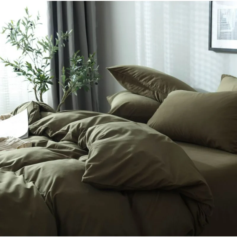 Мягкое и удобное двухстороннее покрывало с начесом однотонный четырехкомпонентный матрас Комплект постельного белья из домашнего текстиля
Мягкое и удобное двухстороннее покрывало с начесом однотонный четырехкомпонентный матрас Комплект постельного белья из домашнего текстиля