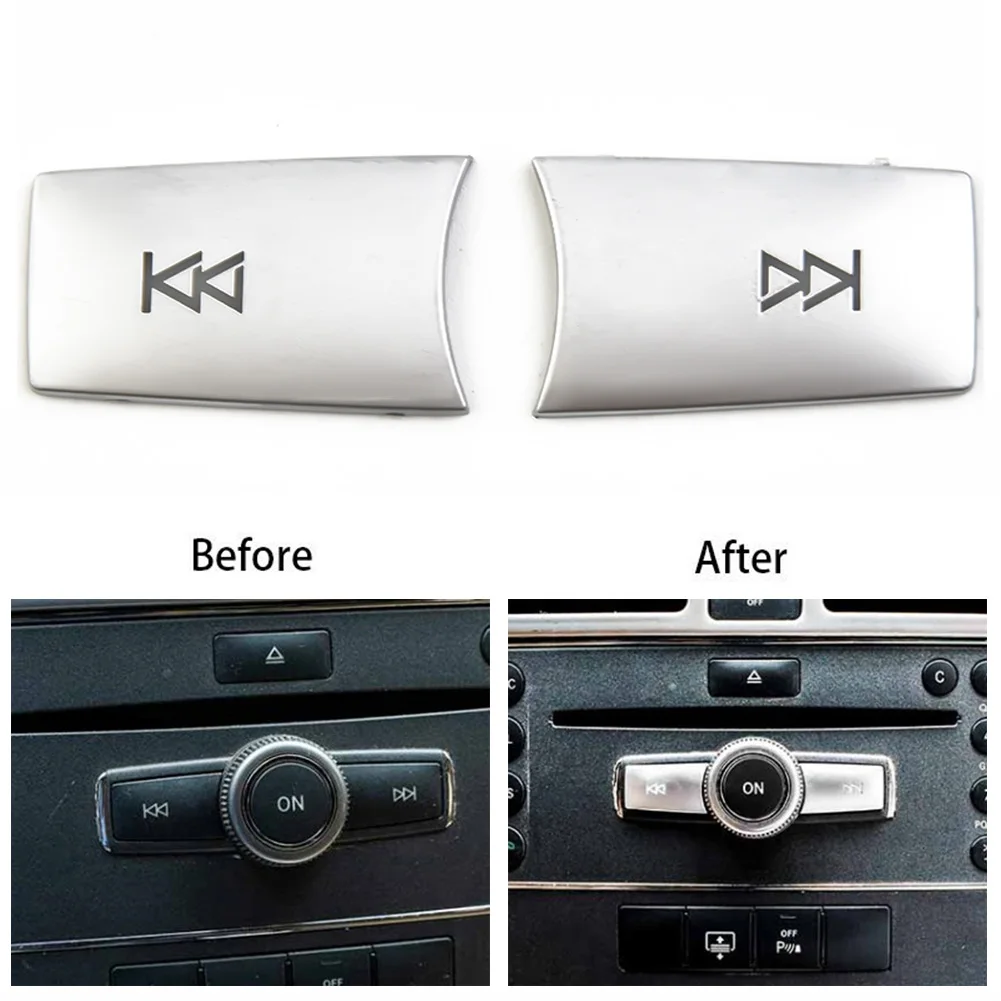 2PCS Multimedia Button Covers For Mercedes Benz C E GLK CLS ML Class W204 W212 Volume Buttons Sequins Cover Car Interior
2PCS Multimedia Button Covers For Mercedes Benz C E GLK CLS ML Class W204 W212 Volume Buttons Sequins Cover Car Interior