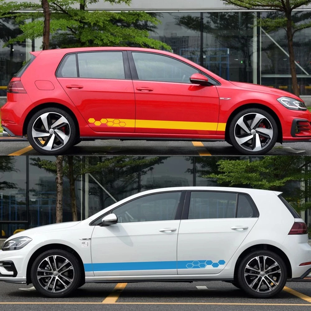 1Set Car Stickers Door Side Skirt Vinyl Wrap Racing Decals For Universal Brand Car Polo Auto Car Accessories 
1Set Car Stickers Door Side Skirt Vinyl Wrap Racing Decals For Universal Brand Car Polo Auto Car Accessories