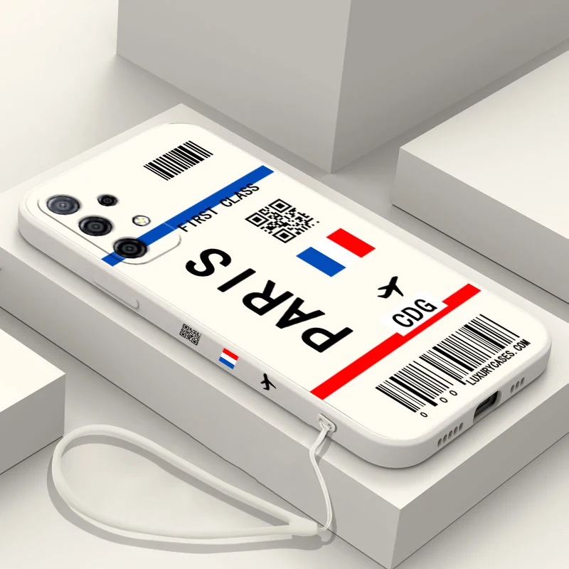 First Class Plane Ticket Phone Case For OPPO AX5 A93 A94 A35 A95 A12 A15 A15S A16 A8 A72 Reno 7Z 6Z 5Z F19 4G 5G with Hand Strap
First Class Plane Ticket Phone Case For OPPO AX5 A93 A94 A35 A95 A12 A15 A15S A16 A8 A72 Reno 7Z 6Z 5Z F19 4G 5G with Hand Strap