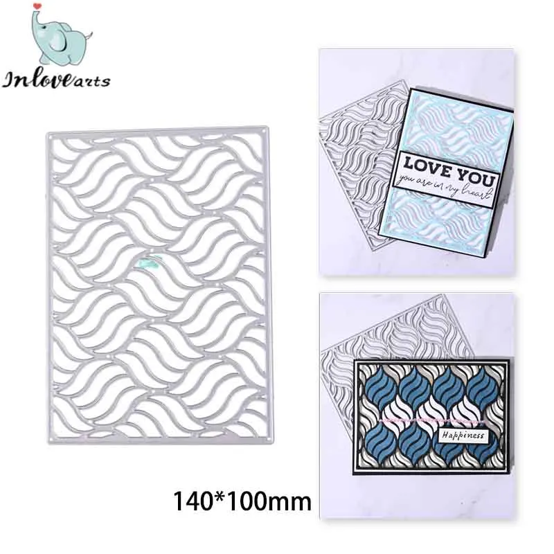 InLoveArts волнистая рамка, металлические Вырубные штампы, сделай сам, скрапбукинг, открытки, фон, фотография, трафареты, Новое поступление
InLoveArts волнистая рамка, металлические Вырубные штампы, сделай сам, скрапбукинг, открытки, фон, фотография, трафареты, Новое поступление