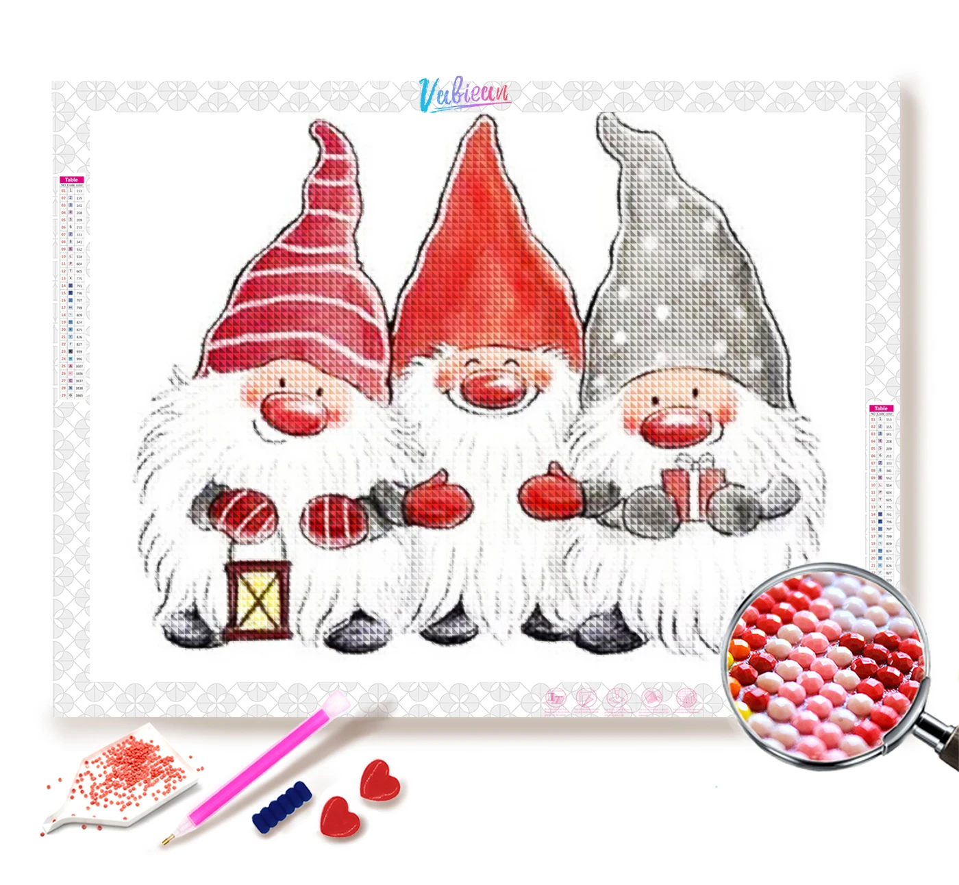 5D DIY Santa Claus Diamond Painting Cross Stitch Diamond Embroidery Picture of Rhinestones Home Decor
5D DIY Santa Claus Diamond Painting Cross Stitch Diamond Embroidery Picture of Rhinestones Home Decor