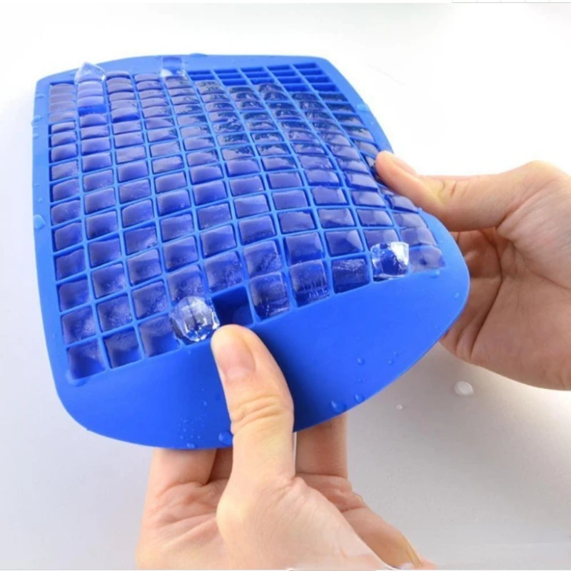 160 Grid Ice Maker Silicone Mold Silicone Ice Tray Foldable Ice Mold Ice Breaker Ice Grid Tray Mini Ice Cubes Small Square Mold
160 Grid Ice Maker Silicone Mold Silicone Ice Tray Foldable Ice Mold Ice Breaker Ice Grid Tray Mini Ice Cubes Small Square Mold