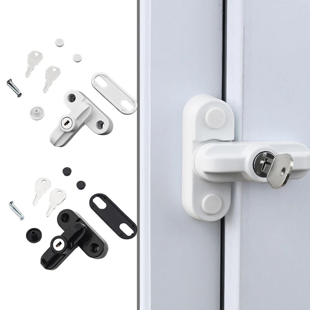 Aluminum Alloy Safety Jammer Sash Locking UPVC Door Sash Jammer Security Restrictor Lock With Key Hardware Security Sash Lock
Aluminum Alloy Safety Jammer Sash Locking UPVC Door Sash Jammer Security Restrictor Lock With Key Hardware Security Sash Lock
