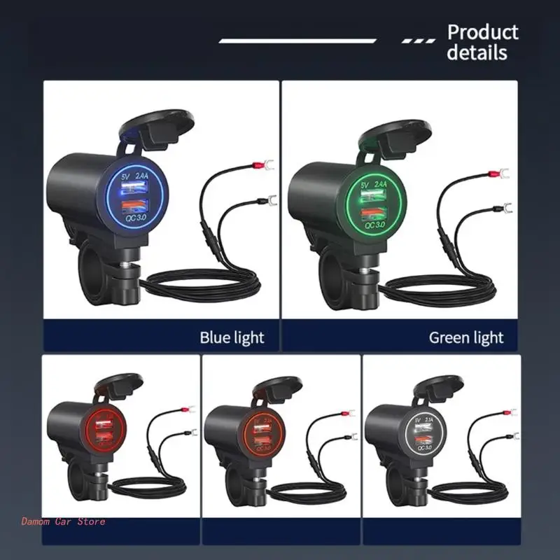 Автомобильный Разветвитель QC3.0 для автомобильного прикуривателя-адаптер с несколькими портами и выключателем, гнездо зарядного устройства, USB-разъем, быстрая зарядка
Автомобильный Разветвитель QC3.0 для автомобильного прикуривателя-адаптер с несколькими портами и выключателем, гнездо зарядного устройства, USB-разъем, быстрая зарядка