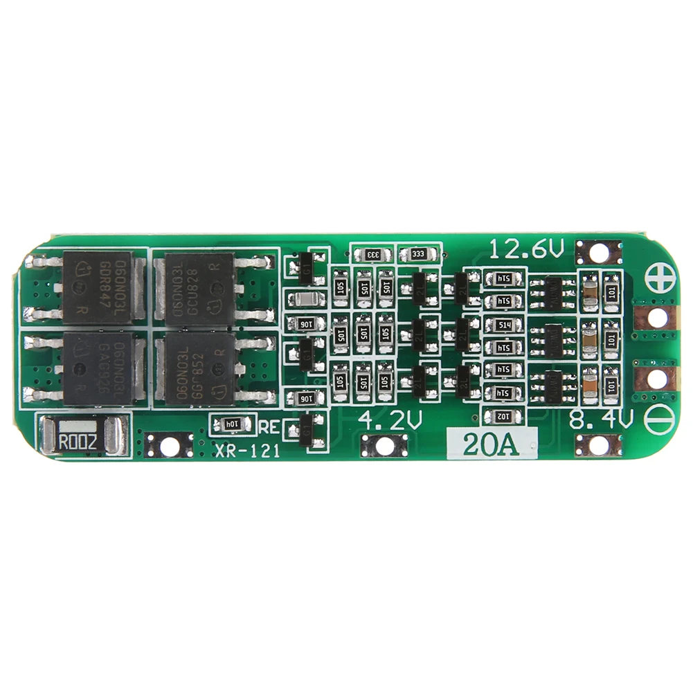 Защитная плата литиевой батареи 3S 12,6 в 20 А, 18650 LiPo Cell BMS pcbавто восстановление лития
Защитная плата литиевой батареи 3S 12,6 в 20 А, 18650 LiPo Cell BMS pcbавто восстановление лития