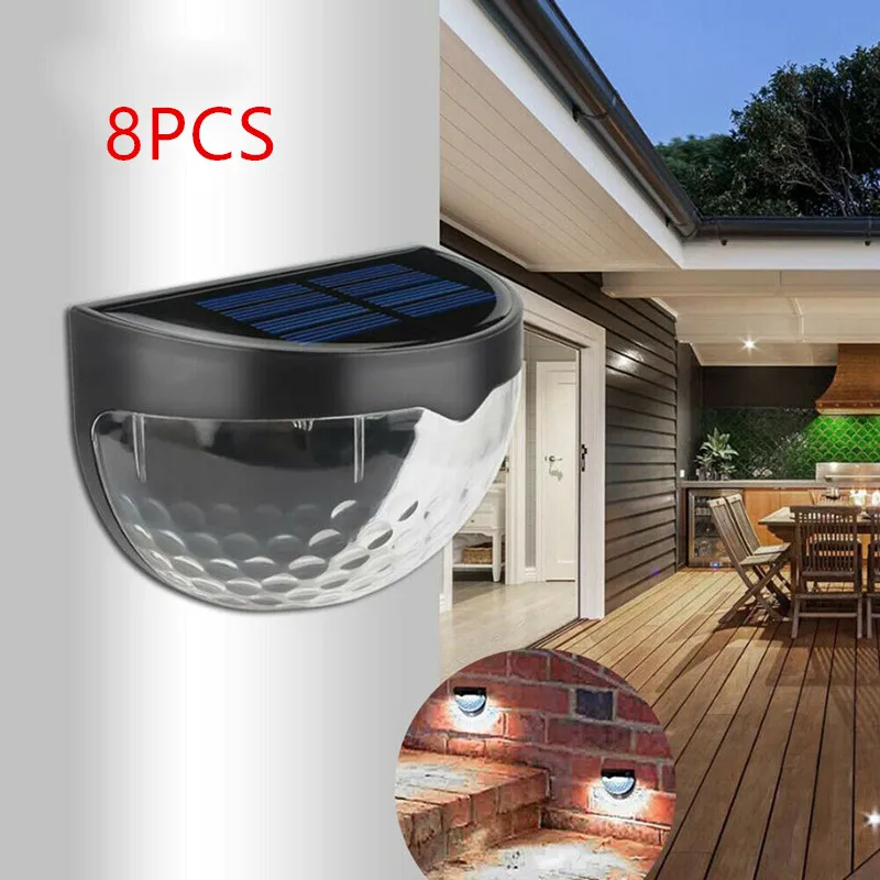 Solar Wall Light Outdoor Light Control Induction Courtyard Decoration Solar Fence Wall Light Semi-circular Energy-saving Light
Solar Wall Light Outdoor Light Control Induction Courtyard Decoration Solar Fence Wall Light Semi-circular Energy-saving Light
