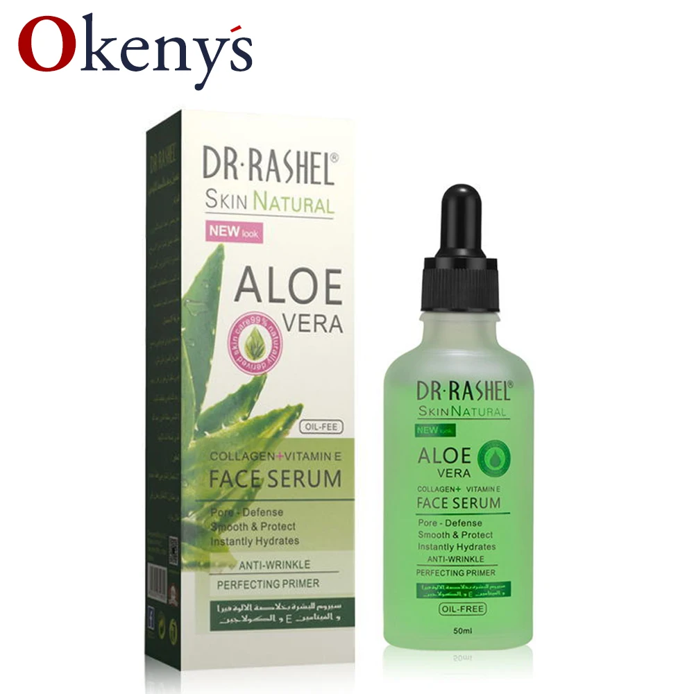 DRRASHEL Aloe Vera Face Serum Vitamin E Collagen Essence Anti Wrinkle Perfecting Primer Pore Defense Smooth Hydrate 50ml
DRRASHEL Aloe Vera Face Serum Vitamin E Collagen Essence Anti Wrinkle Perfecting Primer Pore Defense Smooth Hydrate 50ml