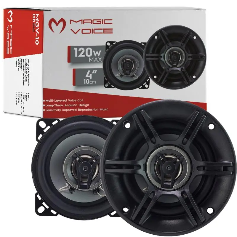 MAGICVOICE MGV-10 10 CM 80W capped tweeter speaker (2 s) Bluetooth amplifier bass treble wireless HiFi portable
MAGICVOICE MGV-10 10 CM 80W capped tweeter speaker (2 s) Bluetooth amplifier bass treble wireless HiFi portable