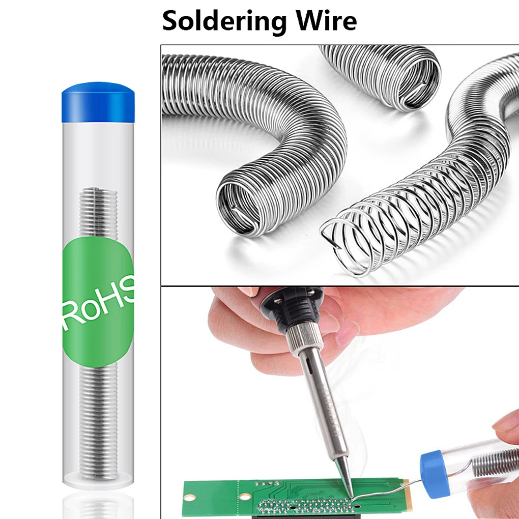 60W Electric Soldering Iron Adjustable Temperature Welding Set Repair Handheld Electronic Weld Heat Rework US Plug
60W Electric Soldering Iron Adjustable Temperature Welding Set Repair Handheld Electronic Weld Heat Rework US Plug