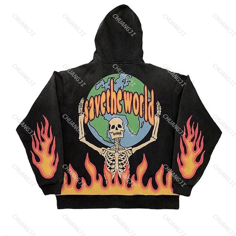 Versatile Sweatshirts Women Hoodies y2k Harajuku High Street Back Flame Print Trend Gothic Skull Hip Hop Couples Top Loose Punk
Versatile Sweatshirts Women Hoodies y2k Harajuku High Street Back Flame Print Trend Gothic Skull Hip Hop Couples Top Loose Punk